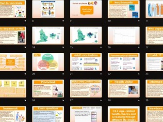 AAQ BTEC Health & Social Care Unit 1 HLD C2.1 C.22 Vaccination & health checks