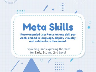Meta-skills: Explain and Explore (Self-management)
