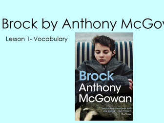 Brock by Anthony McGowan- KS3 Literacy planning