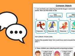 Year 2 Compare Objects Autumn Block 1 Maths Discussion Problems