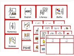 Now and Next Board - Complete with Timetable Lesson Symbols - SEN ...