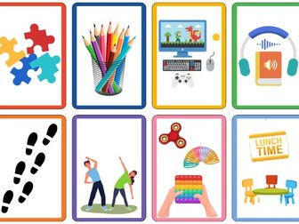 Brain break and sensory circuit cards