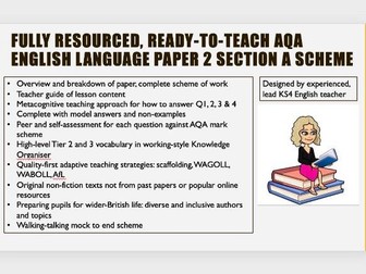 AQA English Language Paper 2 Section A