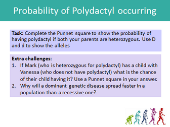 GCSE Biology Inherited Disorders & Embryo Screening