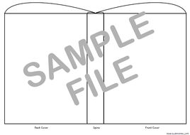 Blank Book Cover Template Printable from l.imgt.es