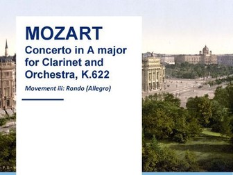 AQA MUSIC: Mozart Clarinet Concerto