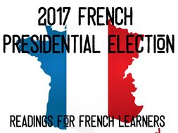 2017 French Presidential Election - reading for int/adv French learners