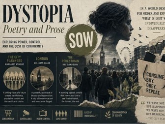 Dystopia - Poetry and Prose Year 9