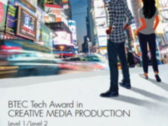 BTecTech award in Creative Media B2 (4 lessons)
