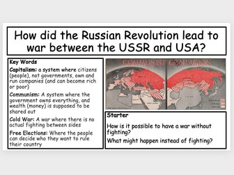Russian Revolution KS3 Mini Unit (Inc Assessment)