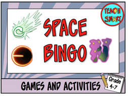 Space and the Solar System Bingo