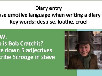 Bob Cratchit diary entry