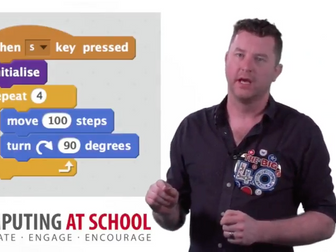 KS2 Programming - Repetition: Scratch resource with video tutorial