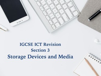 IGCSE ICT Revision Unit 3: Storage devices and media with sample questions
