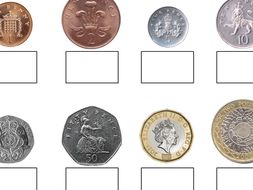 Coin and Note Recognition - 2 Money Worksheets | Teaching Resources