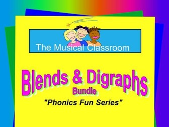 Blends & Digraphs Bundle - Phonics Fun Series