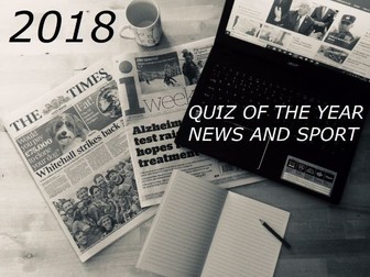 2018 Quiz of the Year News and Sport