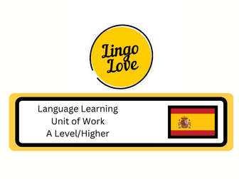 Aprender Idiomas - Spanish Unit of Work