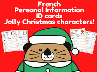 French Personal Information ID Cards