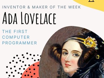 Ada Lovelace quick bio info