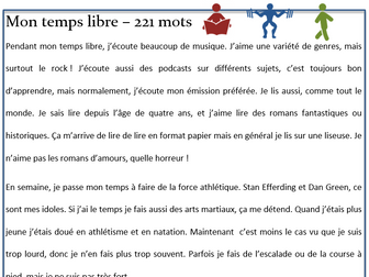 Dans mon temps libre