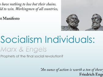 Government & Politics: Socialism - Marx & Engels