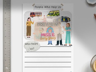 People Who Help Us - Writing