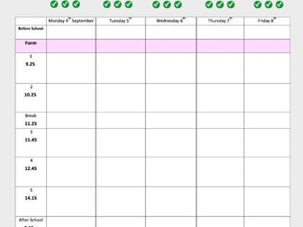Teacher Planner 23/24 Academic Year