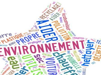 L'environnement KS4 full lesson bundle on the environment in French GCSE