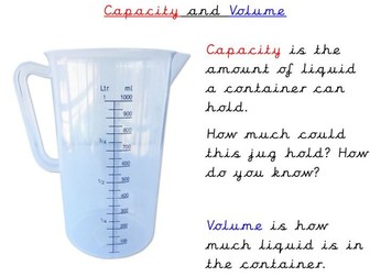 Measuring ml Year 2 Maths