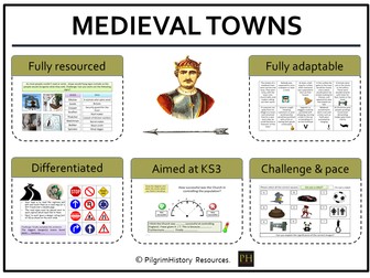 Medieval Towns - Norman England