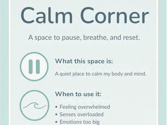 Calm Corner Toolkit