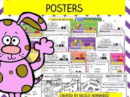 Singular and Plural Noun Posters - (Smaller Size Prints Included)