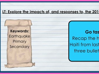 Haitian Earthquake Contextualised