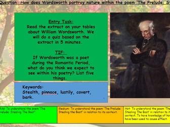 The Prelude: Stealing the Boat - Differentiated Lesson