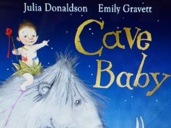 Cave Baby Literacy Worksheets