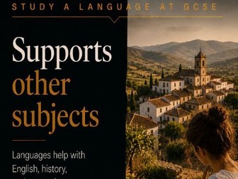 Why study languages at GCSE