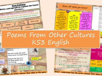 Poems From Other Cultures- Manchester