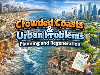 Edexcel IAL Geography- Paper 2- Units 1+2: Crowded Coasts and Urban problems