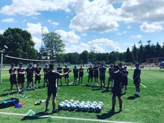 Playing out from the back session plan + Video (football coaching resource)