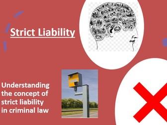 Strict Liability - A Level Law