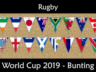 Rugby World Cup 2019 Bunting