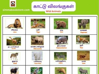 Wild Animals in Tamil