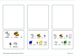 Lego Tasks & Communication Board | Teaching Resources