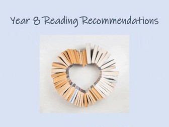 Year 8 Reading Recommendations