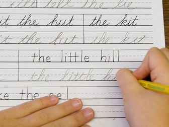 Handwriting bundle!! Save time with these quick and easy cursive handwriting flipcharts!