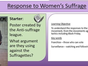 Response to Women's Suffrage