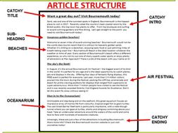 9-1 GCSE English Language - Writing the perfect ARTICLE ...