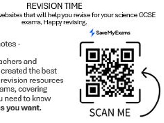 Revision website QR code printout