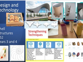 Shell Structures Design and Technology KS2